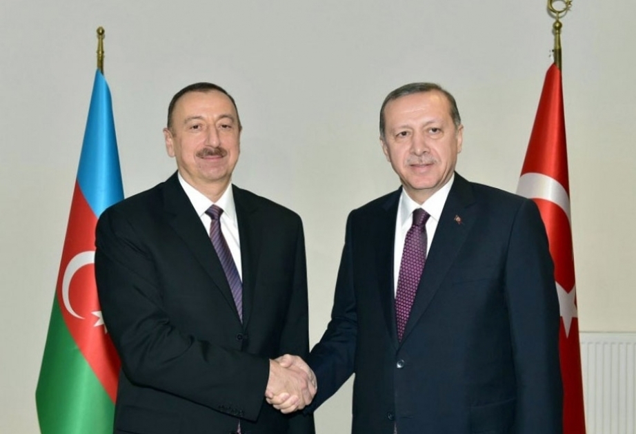 الرئيس الأذربيجاني يهنئ رئيس تركيا بمناسبة عيد ميلاده