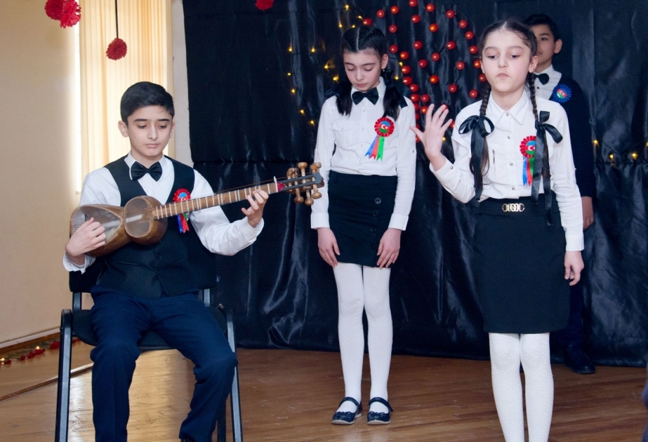 Xocalı soyqırımı məktəblilərin gözü ilə...