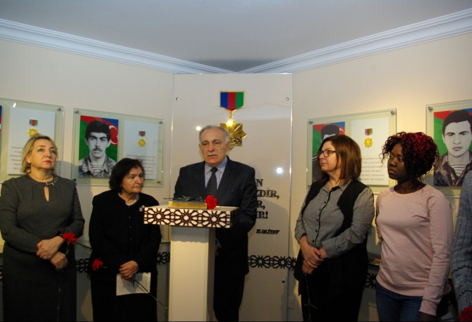 Əcnəbi tələbələrə Xocalı soyqırımı haqqında məlumat verilib