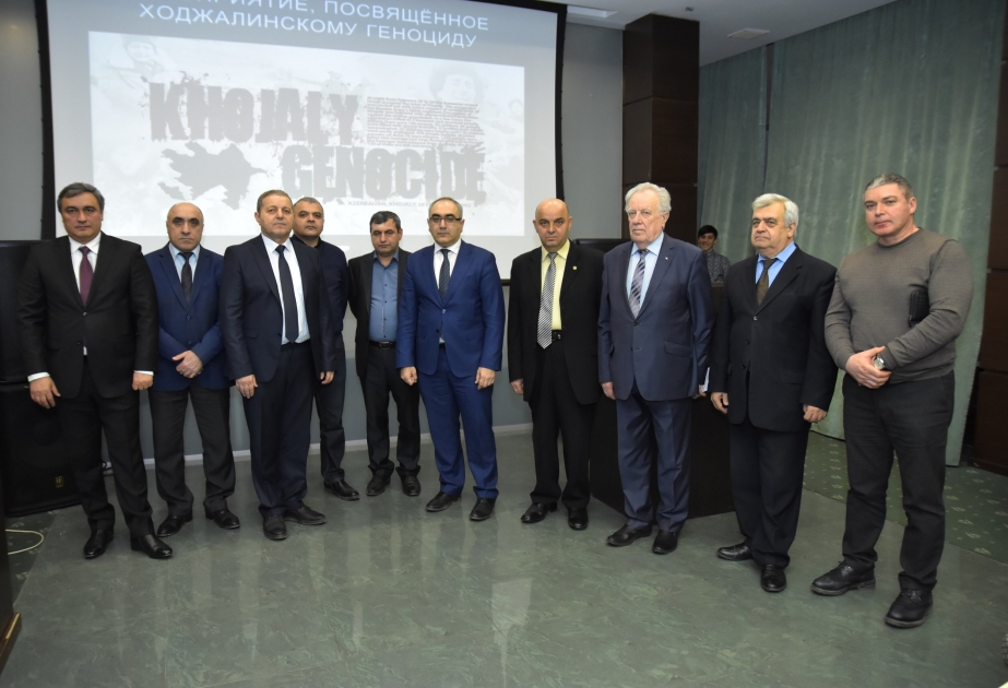 Çelyabinskdə Xocalı soyqırımının ildönümü qeyd olunub