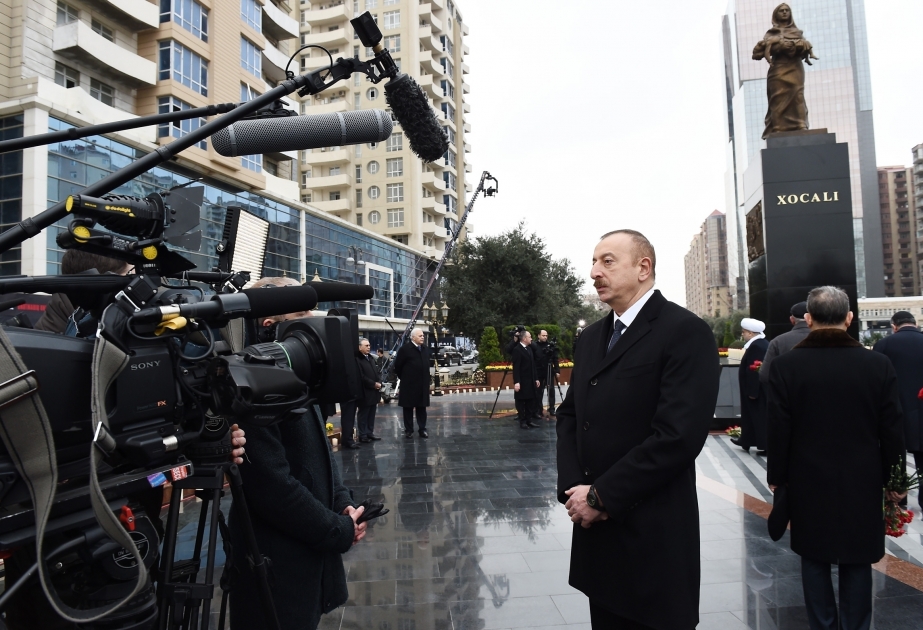 President Ilham Aliyev was interviewed by Rossiya-24 correspondent VIDEO