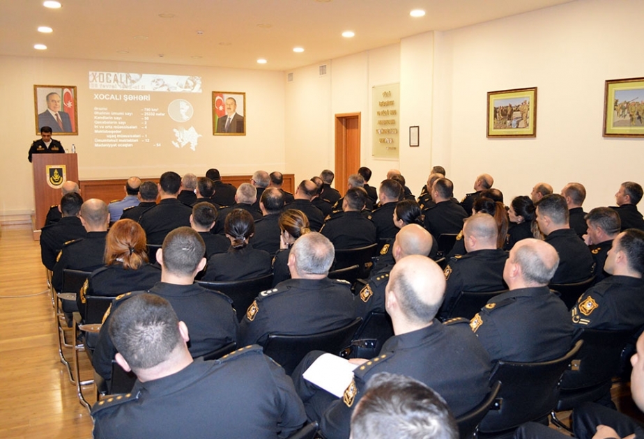 Hərbi hissələrdə Xocalı faciəsinin ildönümü ilə əlaqədar anım tədbirləri keçirilib
