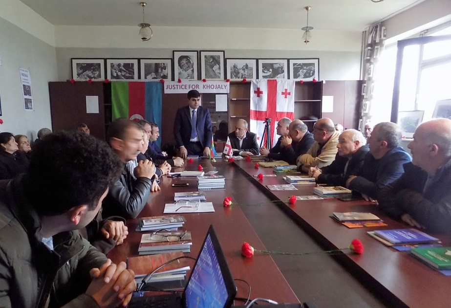 Xocalı soyqırımı qurbanlarının xatirəsi Gürcüstanın Laqodexi rayonunda da yad olunub