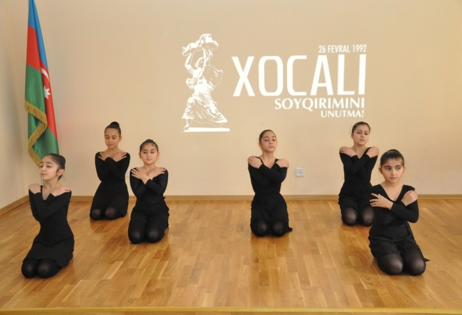 Bakı Xoreoqrafiya Akademiyasında Xocalı soyqırımının 26-cı ildönümü qeyd olunub