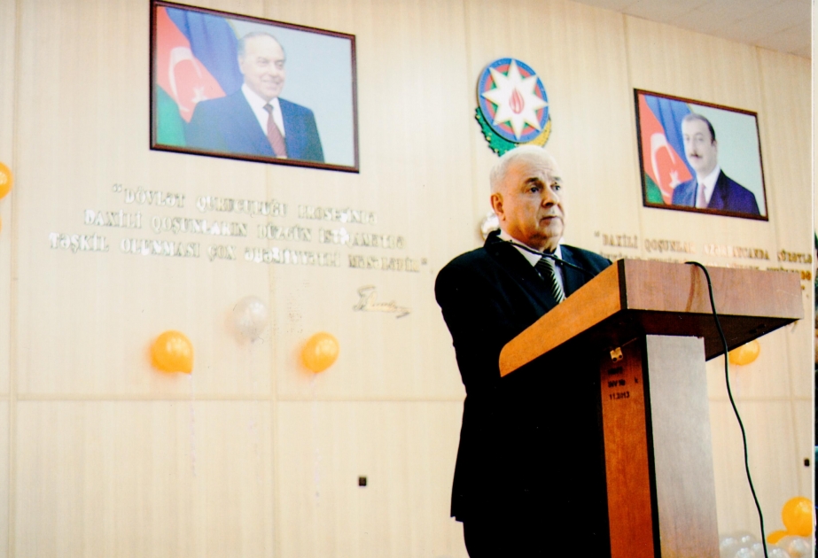 Daxili Qoşunların “N” saylı hərbi hissəsinin yaranmasının ildönümü qeyd olunub
