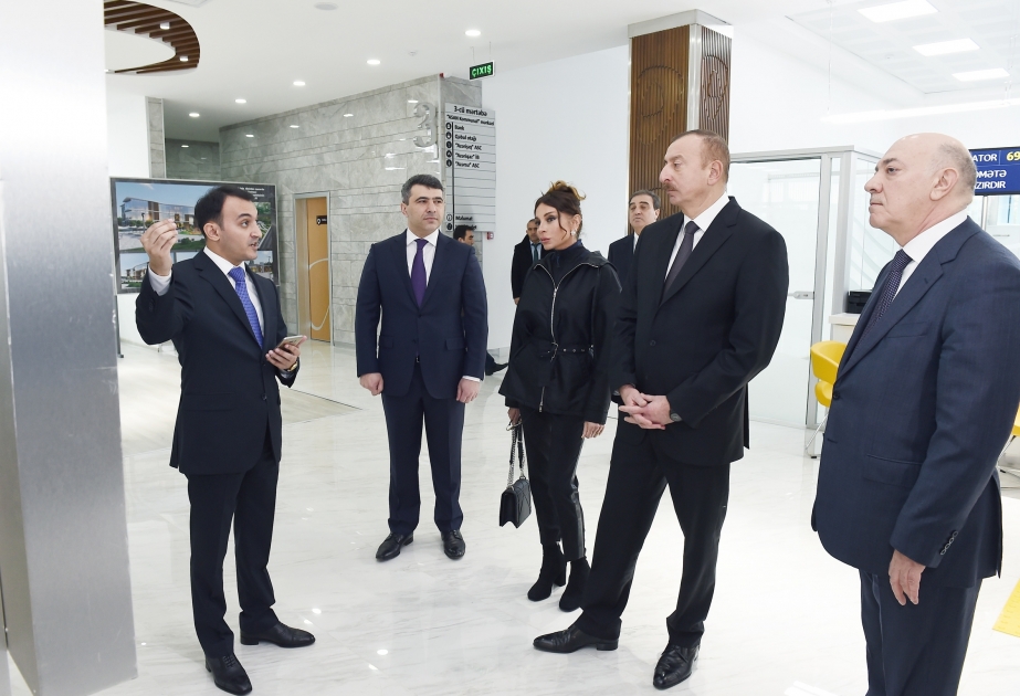 President Ilham Aliyev inaugurated “ASAN Hayat” complex in Mingachevir VIDEO