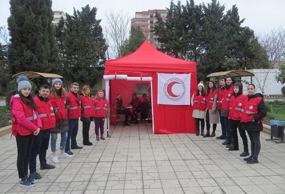 Fövqəladə mobil könüllü dəstələrin Bakı komandası üçün ilk tibbi yardım təlimləri keçirilib
