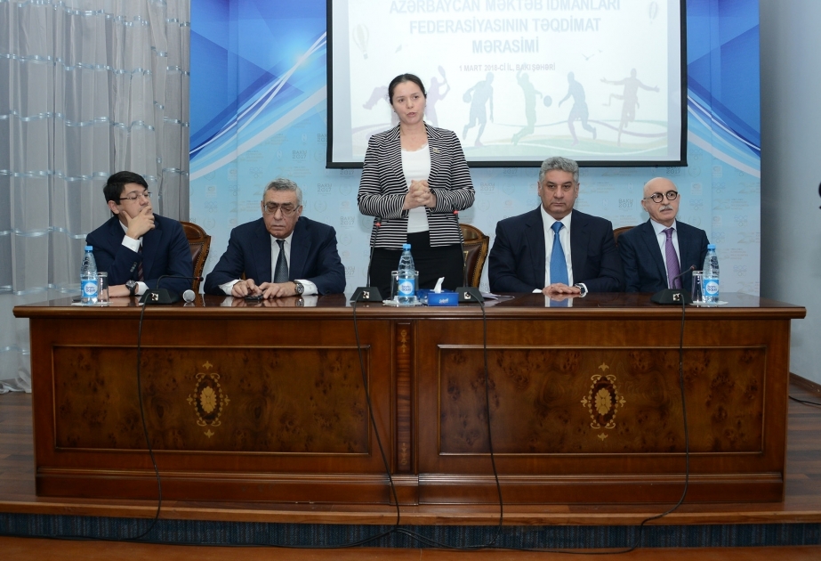 Azərbaycan Məktəb İdmanları Federasiyasının təqdimat mərasimi keçirilib VİDEO