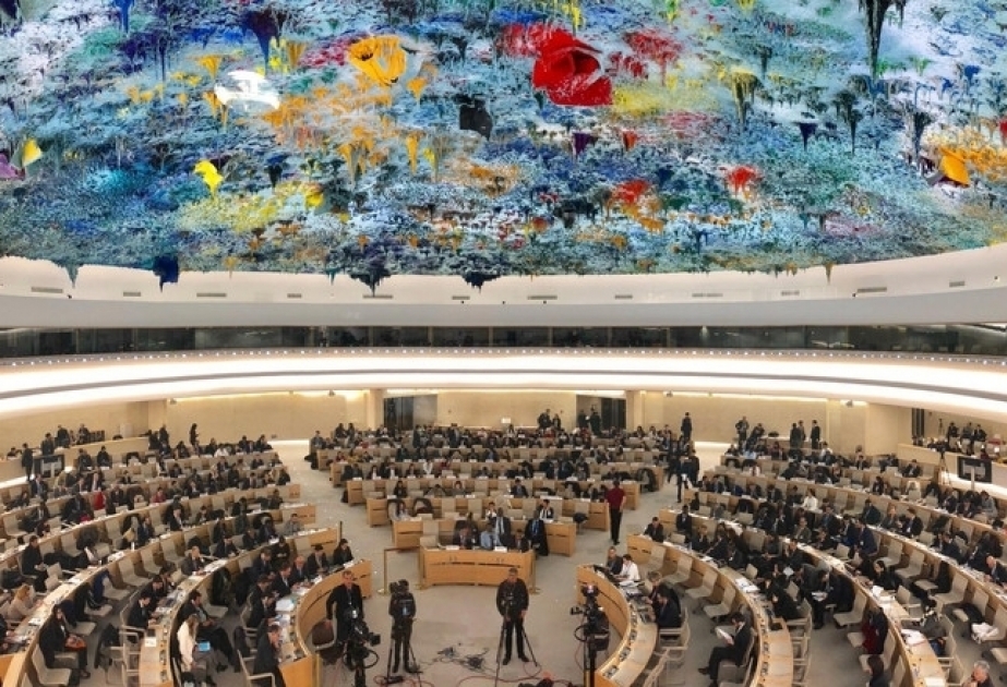 Azerbaijani diplomat replies to statement by Armenian FM delivered at High-Level Segment of UN Human Rights Council