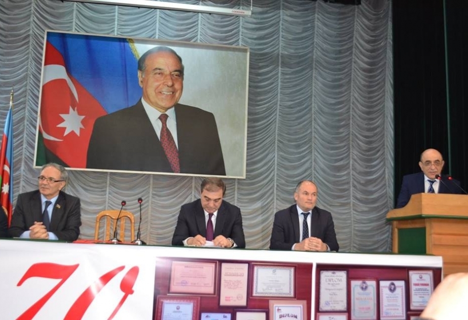 “Mingəçevir işıqları” qəzetinin 70 illik yubileyi qeyd edilib
