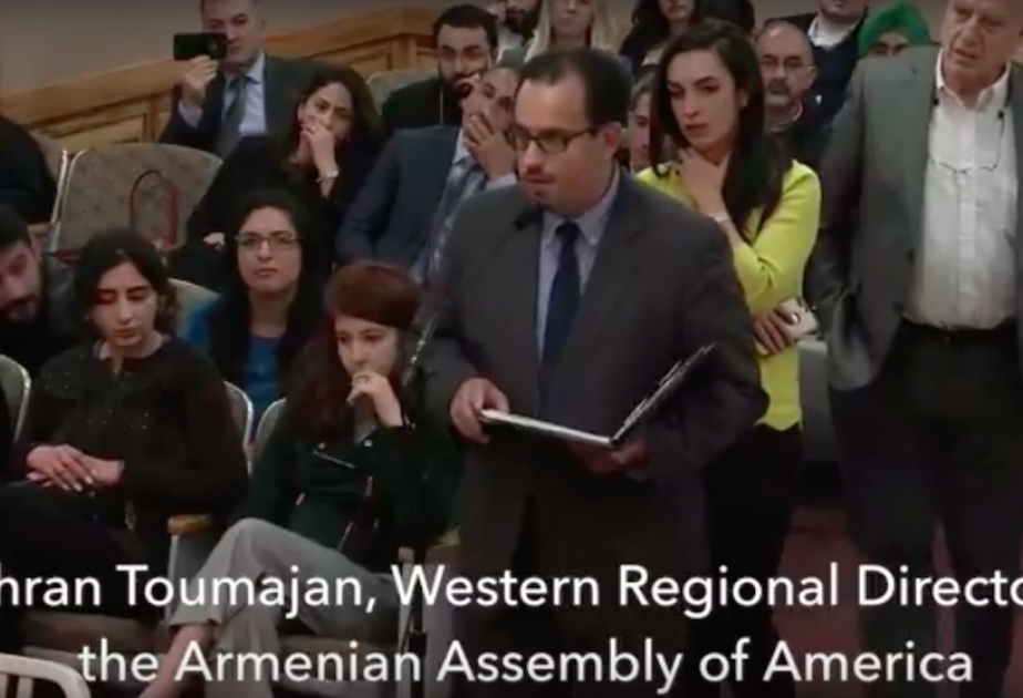 ABŞ-dakı erməni lobbisinin rəhbərlərindən biri Xocalı qətliamının Ermənistan qoşunları tərəfindən törədildiyini etiraf edib VİDEO