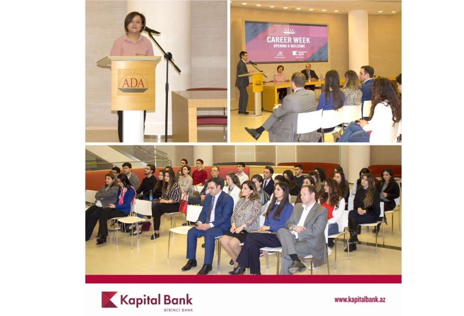 "Kapital Bank"ın dəstəyi ilə ADA Universitetində karyera günləri keçirilib
