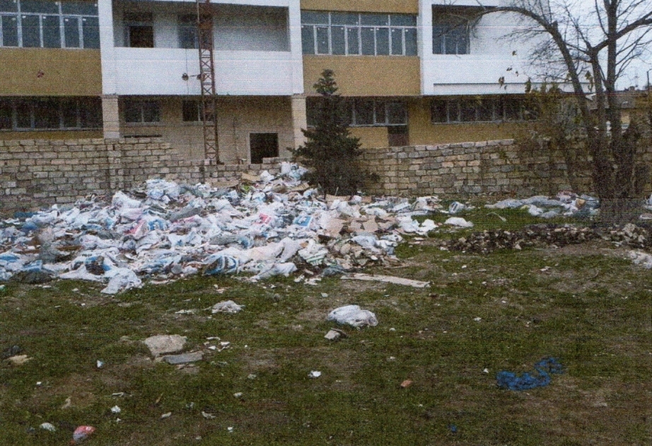 Tullantıların düzgün idarə olunmamasına görə vəzifəli şəxs 2500 manat cərimələnib