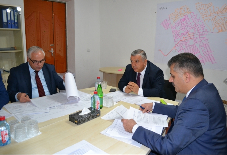 Xaçmaz şəhərində içməli su və kanalizasiya sistemlərinin yenidən qurulması işləri yekunlaşır