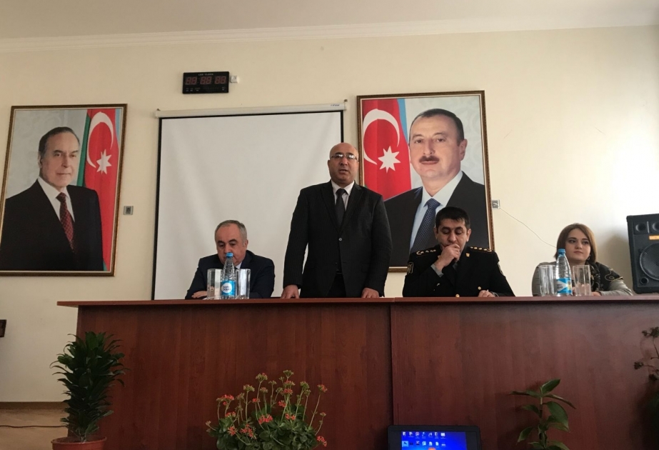 Sabunçu rayonunda keçirilən “Ağ ölüm bəşəriyyətin faciəsidir” tədbirində narkomaniyanın fəsadlarından söhbət gedib