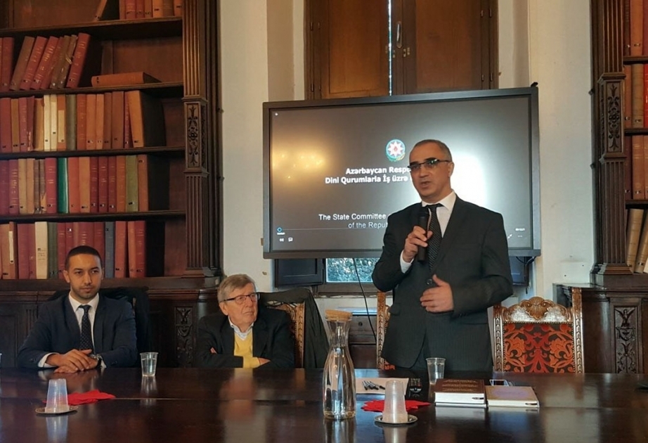Multikulturalizmin Azərbaycan modeli Romada təqdim olunub