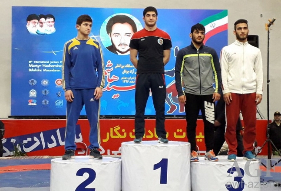 Gənc güləşçilərimiz Mazandaranda 2 qızıl, 1 gümüş və 5 bürünc medal qazanıblar