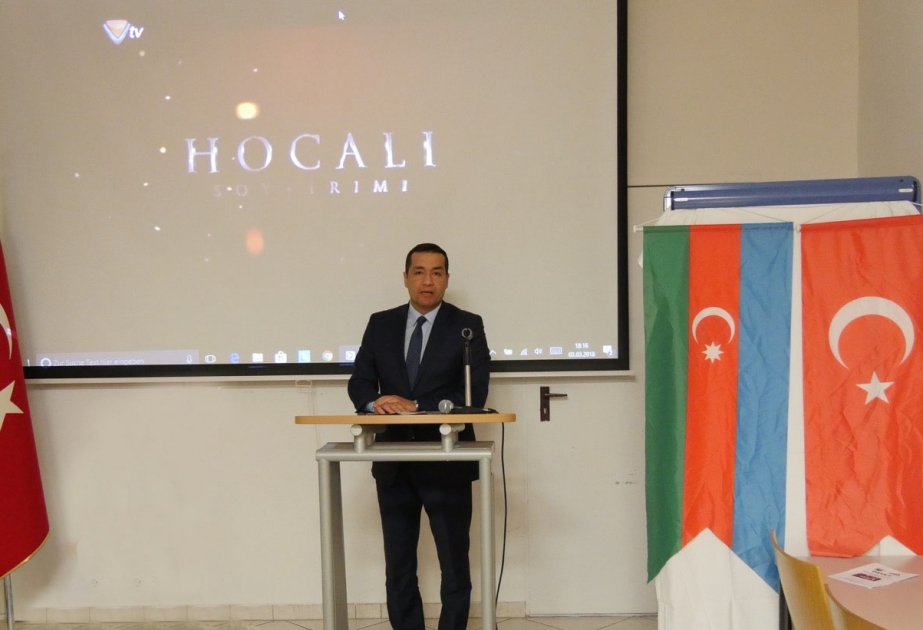 Vyanadakı Avstriya Atatürkçü Düşüncə Dərnəyində Xocalı soyqırımı qurbanlarının xatirəsi anılıb