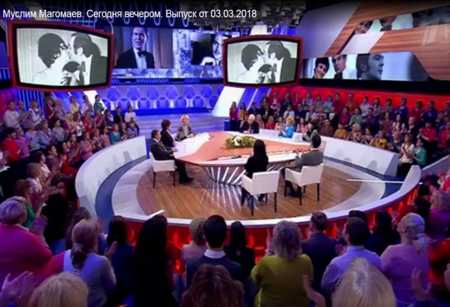 Rusiyanın Birinci televiziya kanalında Müslüm Maqomayev günü