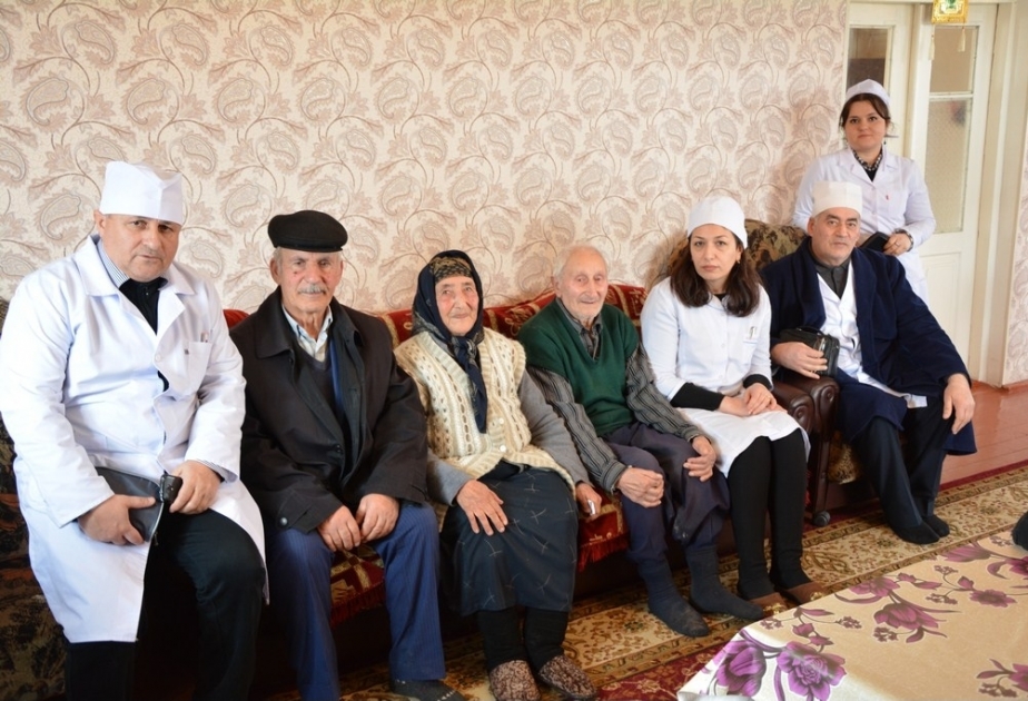 Tərtərdə Böyük Vətən müharibəsi veteranları tibbi müayinədən keçirilib