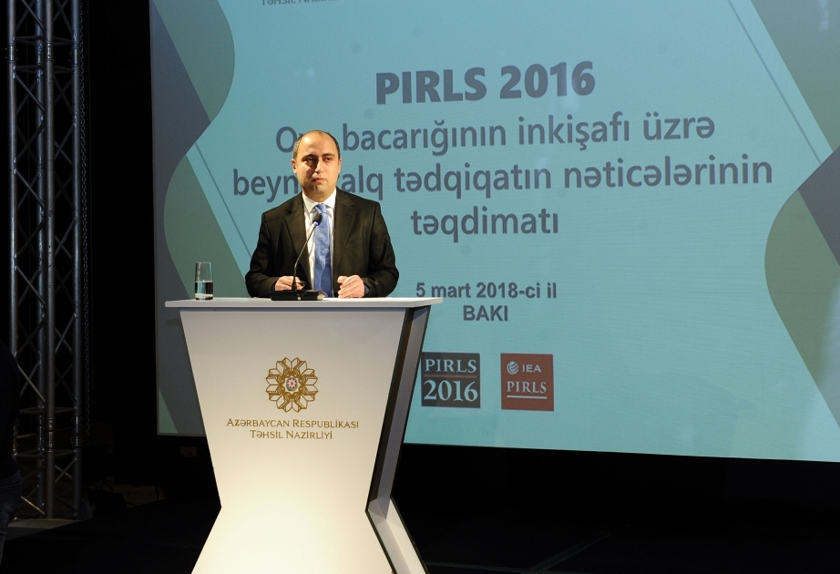“PIRLS 2016”nın nəticələrinə əsasən azərbaycanlı şagirdlərin oxu bacarıqları 472 bala yüksəlib