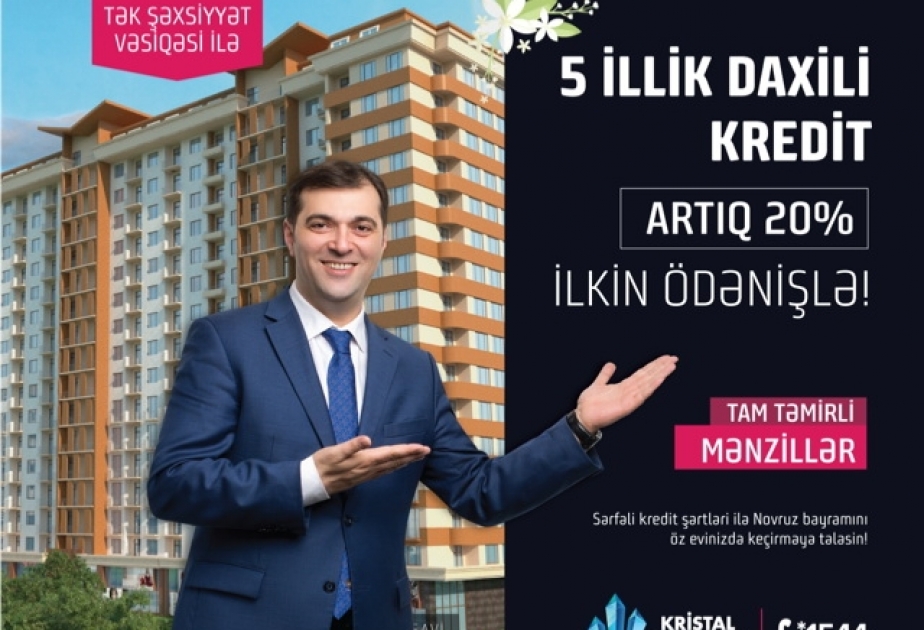 Kreditlə təmirli mənzil almaq daha da sadələşdi