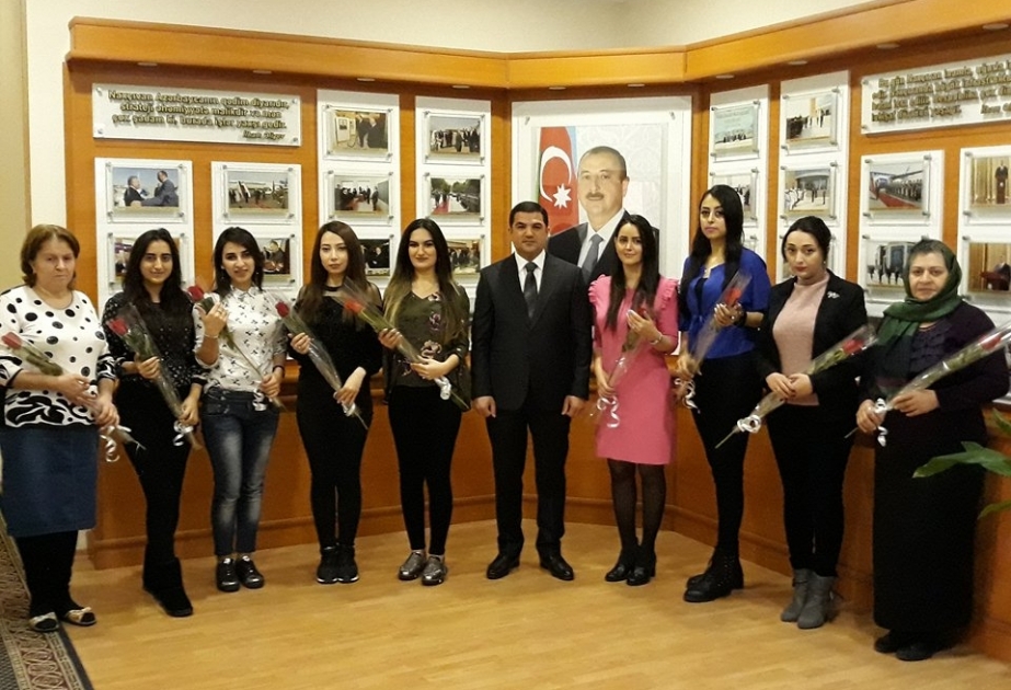 Naxçıvanın Bakıdakı daimi nümayəndəliyində 8 Mart – Beynəlxalq Qadınlar Günü qeyd olunub