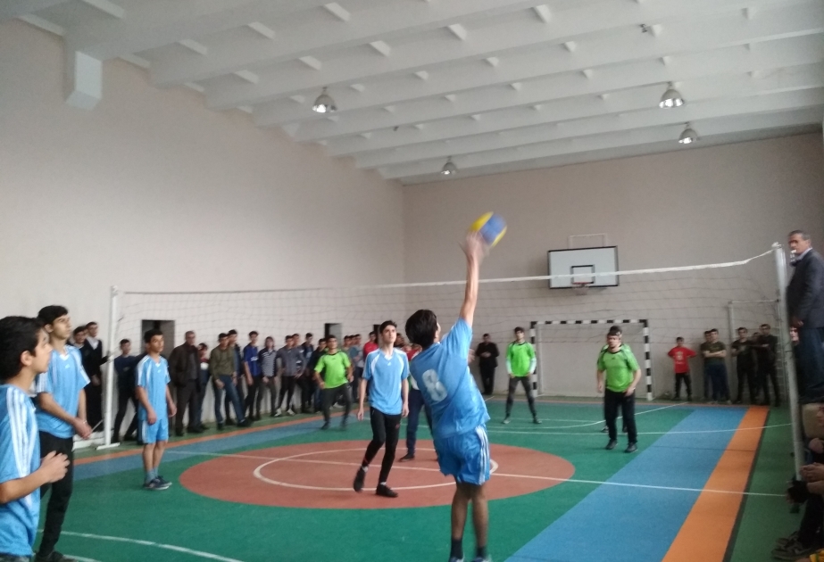 Astarada məktəblilər arasında voleybol üzrə rayon birinciliyinin qalibləri məlum olub