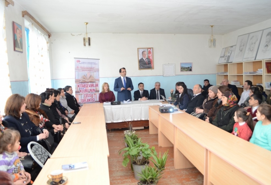 Qəbələdə “Kitabsevərlər klubu” təsis edilib