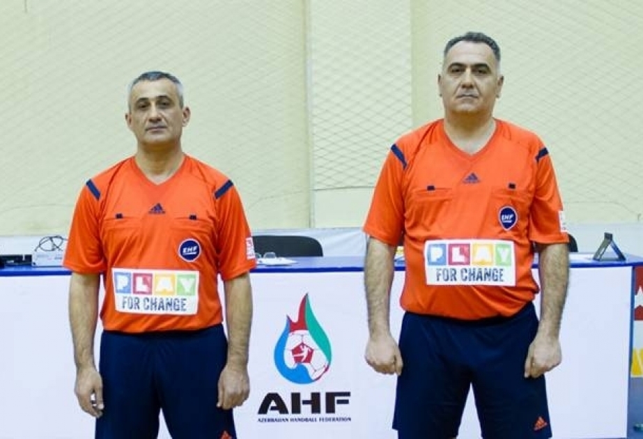 Azerbaijani handball referees to control AEK Athens v HC Berchem match
