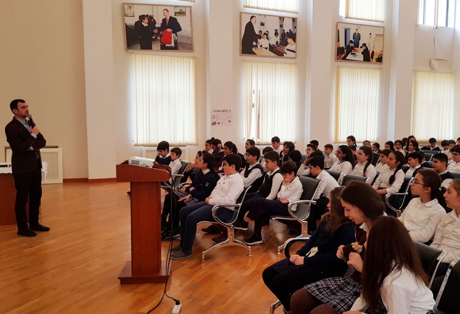 Paytaxt məktəblərində “Eko-təqdimatlar” layihəsinə başlanılıb