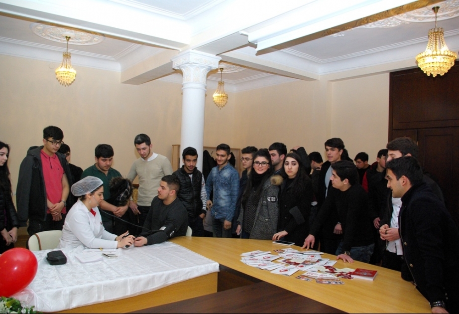 Azərbaycan Texniki Universitetində qanvermə aksiyası keçirilib