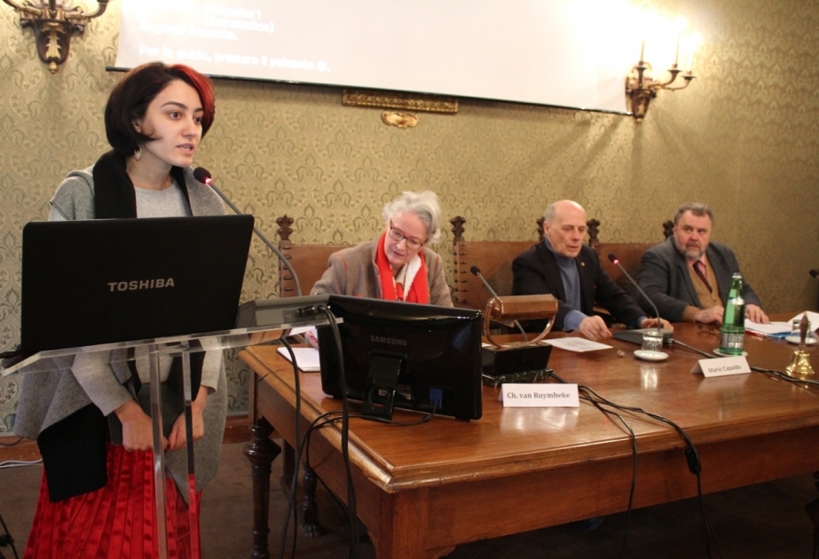 В Академии наук Италии прошла сессия, посвященная творчеству Низами Гянджеви