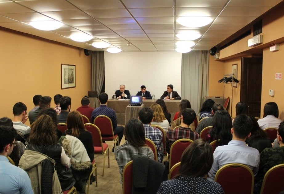 Seminar on integration of Azerbaijani students into Italian society held in Rome