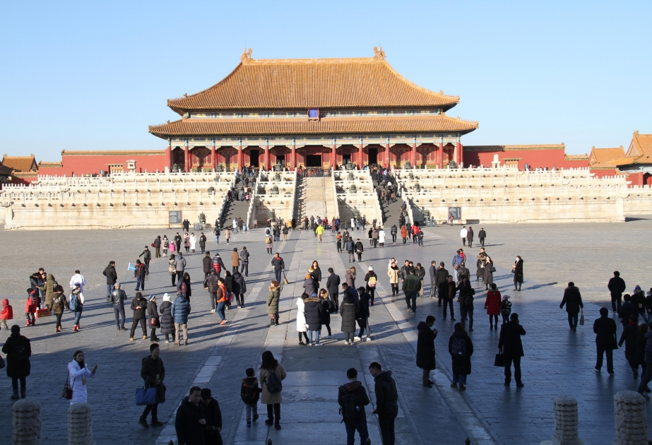 Ötən il Pekinə 297 milyon turist səfər edib