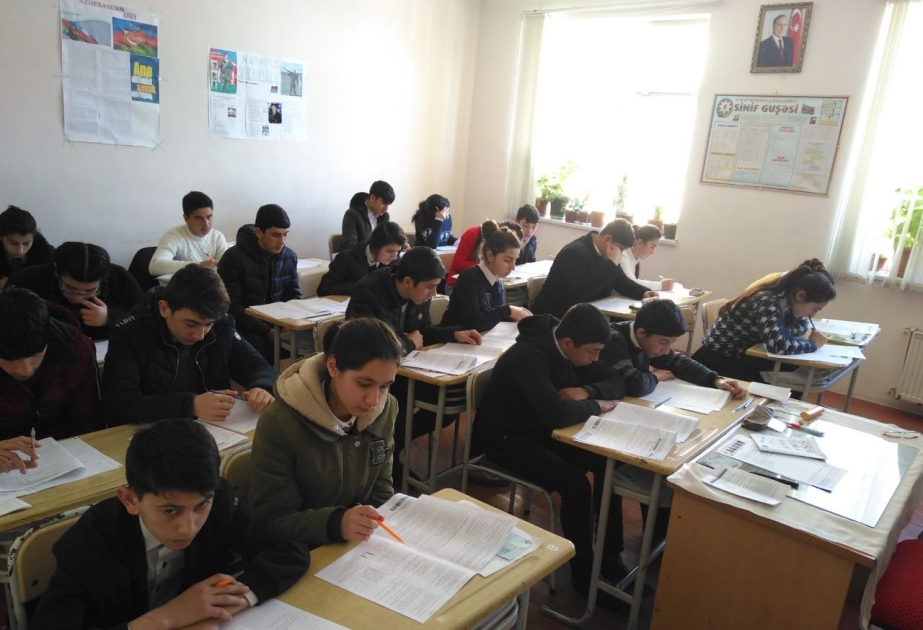 Xaçmaz və Şabran rayonlarının üç minə yaxın şagirdi biliklərini sınayıb