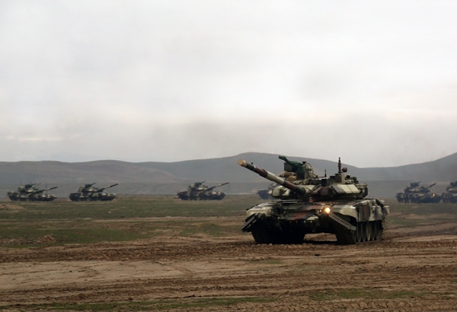 بدء المناورات العسكرية الواسعة النطاق في أذربيجان