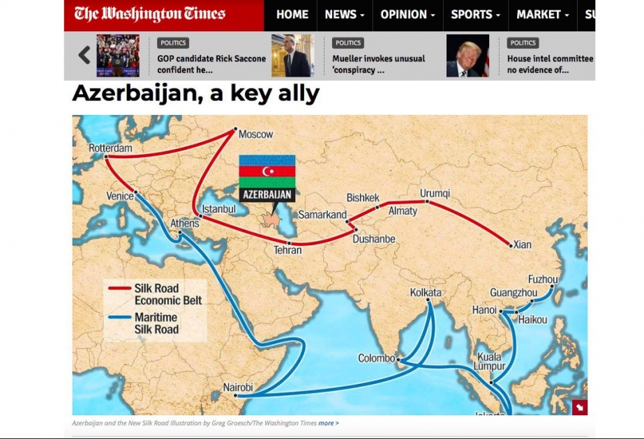 The Washington Times: Азербайджан - ключевой союзник