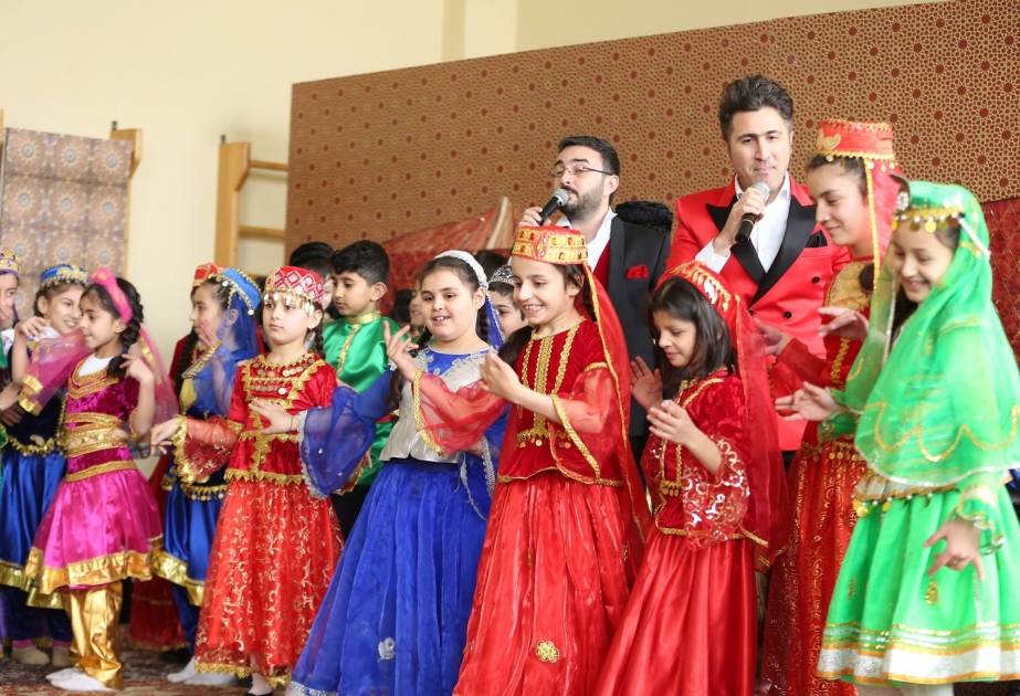 Sağlamlıq imkanları məhdud uşaqlar üçün Novruz şənliyi