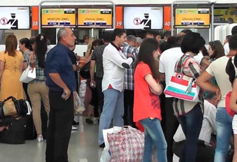 Ermənistanda sosial-iqtisadi problemlər miqrasiya tempini daha da artırır