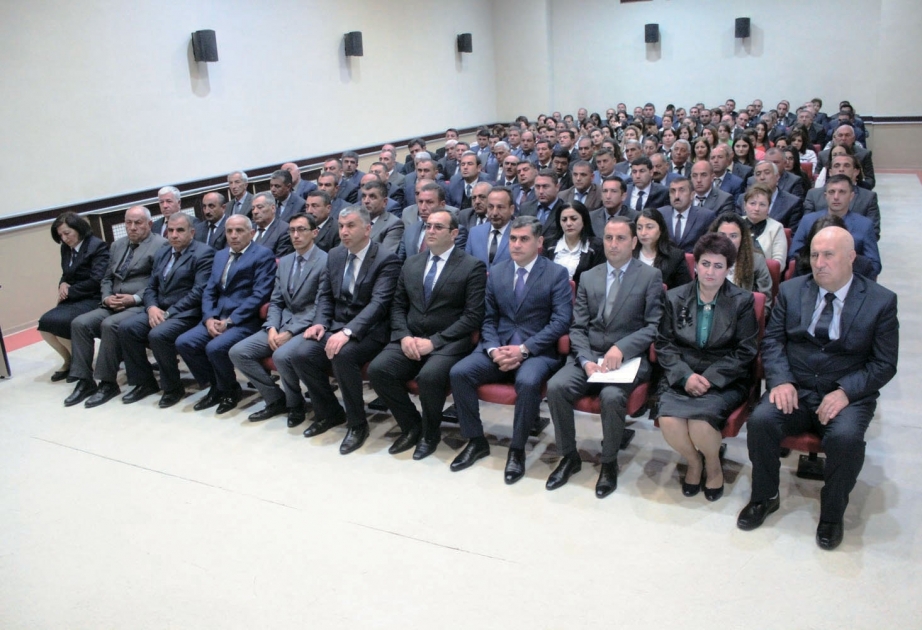 YAP Şahbuz rayon təşkilatının yaranmasının 25 illiyi qeyd olunub