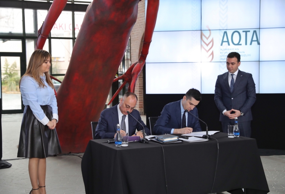 Bakı Media Mərkəzi və Qida Təhlükəsizliyi Agentliyi arasında əməkdaşlıq haqqında memorandum imzalanıb