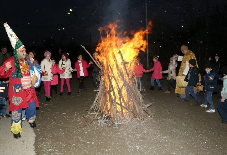 Cəbhə kəndində Novruz sürprizi - FOTOREPORTAJ VİDEO