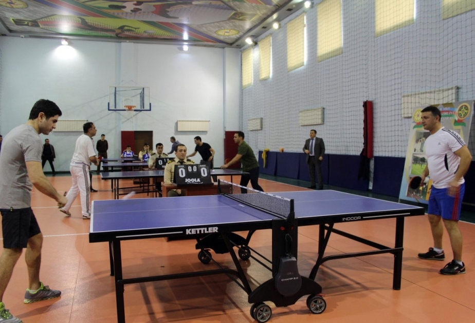 FHN-in əməkdaşları arasında keçirilən stolüstü tennis çempionatına yekun vurulub
