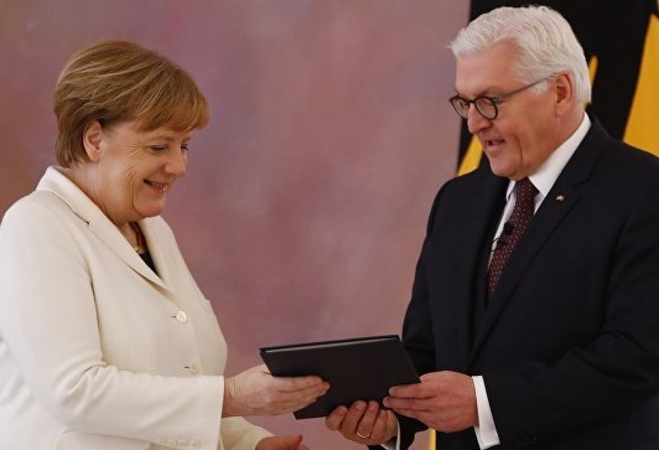 Angela Merkelin federal kansler postuna təyinatı təsdiqlənib