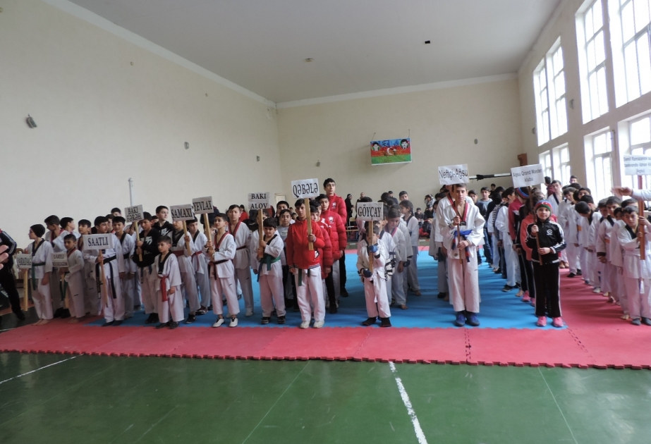 Ağsuda taekvondo idman növü üzrə açıq rayon birinciliyinə start verilib