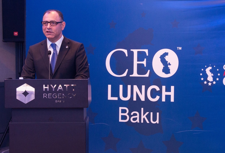 Ибрагим Алышов стал почетным гостем CEO Lunch Baku