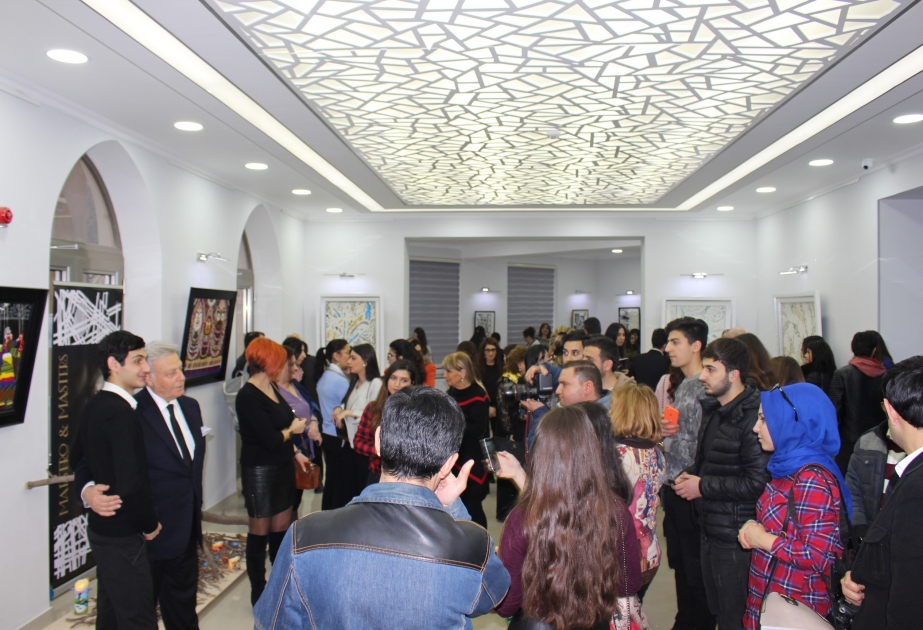 Mədəniyyət və İncəsənət Universitetində müəllim-tələbə sərgisi: “Maestro & Masters”