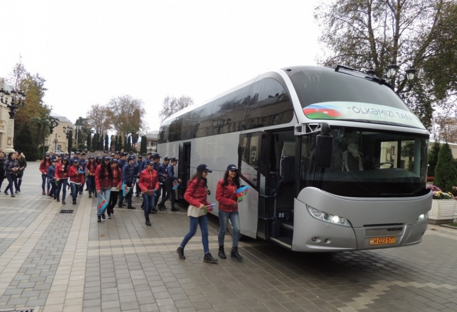 “Ölkəmizi tanıyaq” maarifləndirici tur-aksiyasının növbəti mərhələsi başlayıb