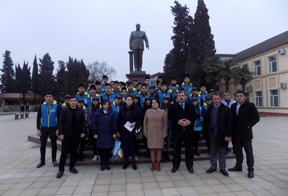 Ölkəmizin cənub rayonlarının məktəbliləri şimal bölgəsi haqqında dolğun məlumat alacaqlar